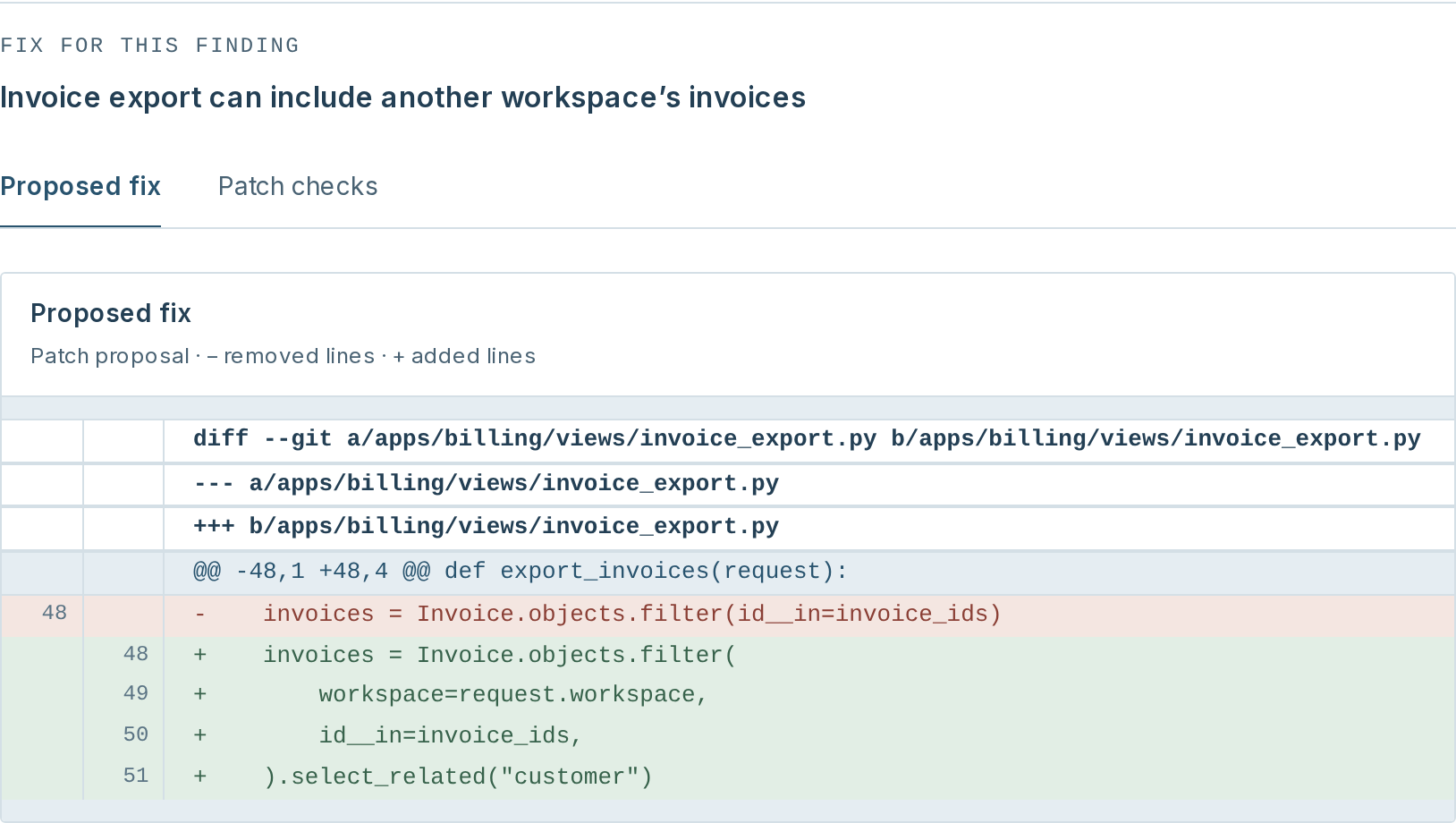 Code Voucher proposed fix